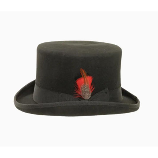 Majestic Black Top Hat