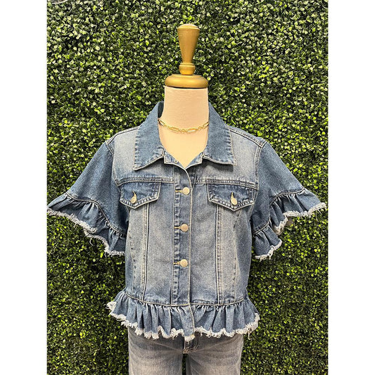 Marnie Denim Jacket Top