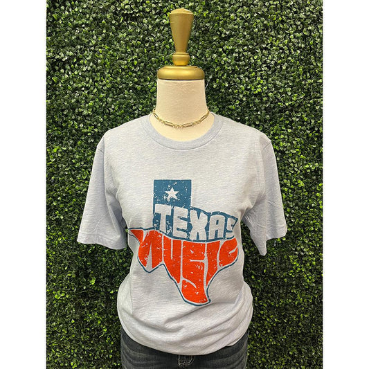 Texas Outline Music Tee