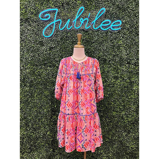 Raylee Smocked Top Mini Dress