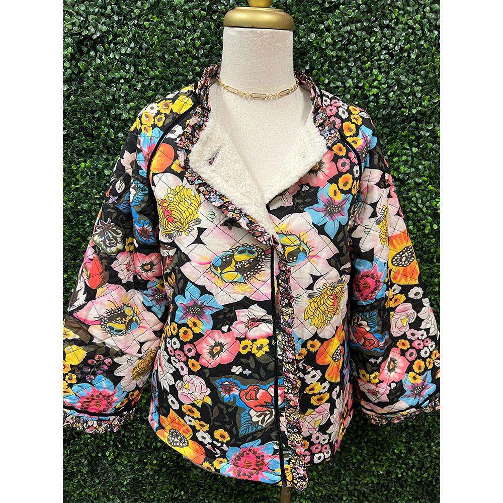 Flower Print Jacket