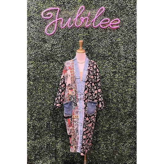 Janis Rust Mix Cardigan