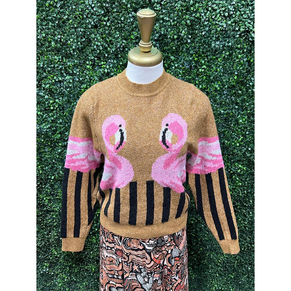 Gina Flamingo Sweater