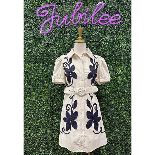 Heather Oatmeal Mini Dress