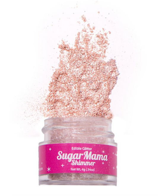 Sugar Mama Shimmer Drink Glitter - Rose Gold