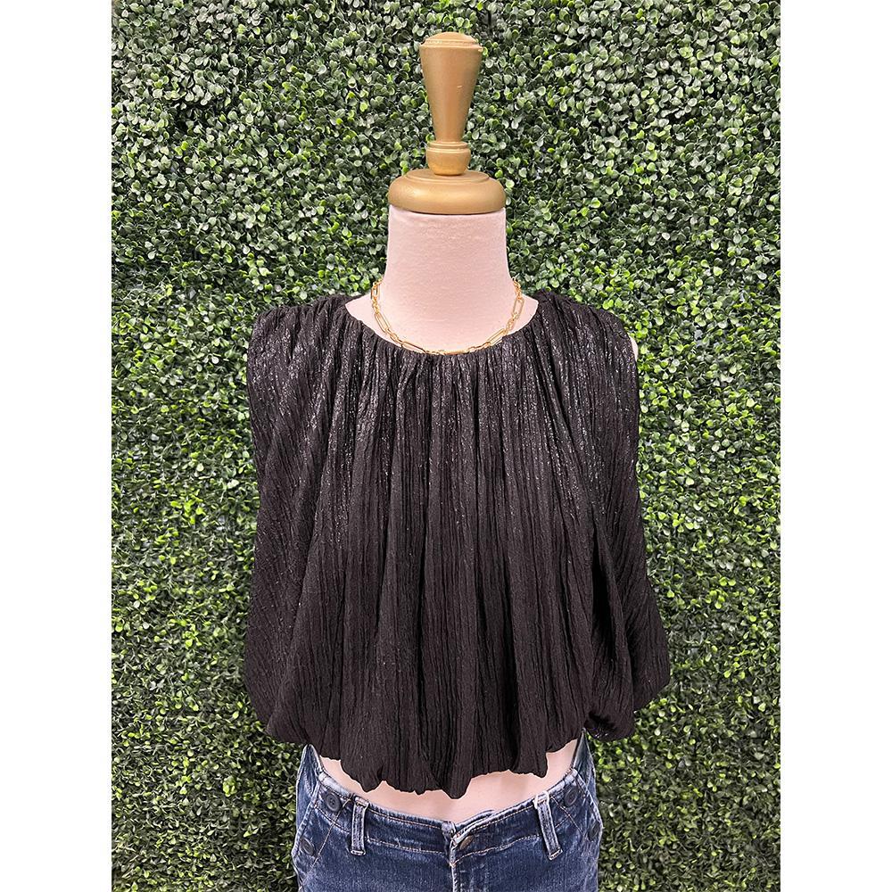 Carissa Onyx Bubble Top