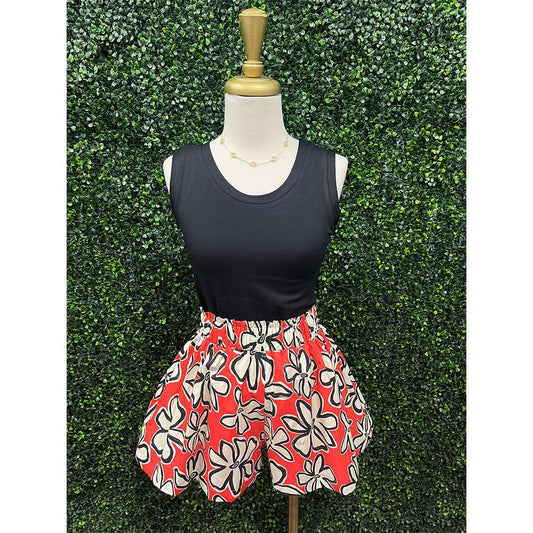 Poppy Coral Shorts