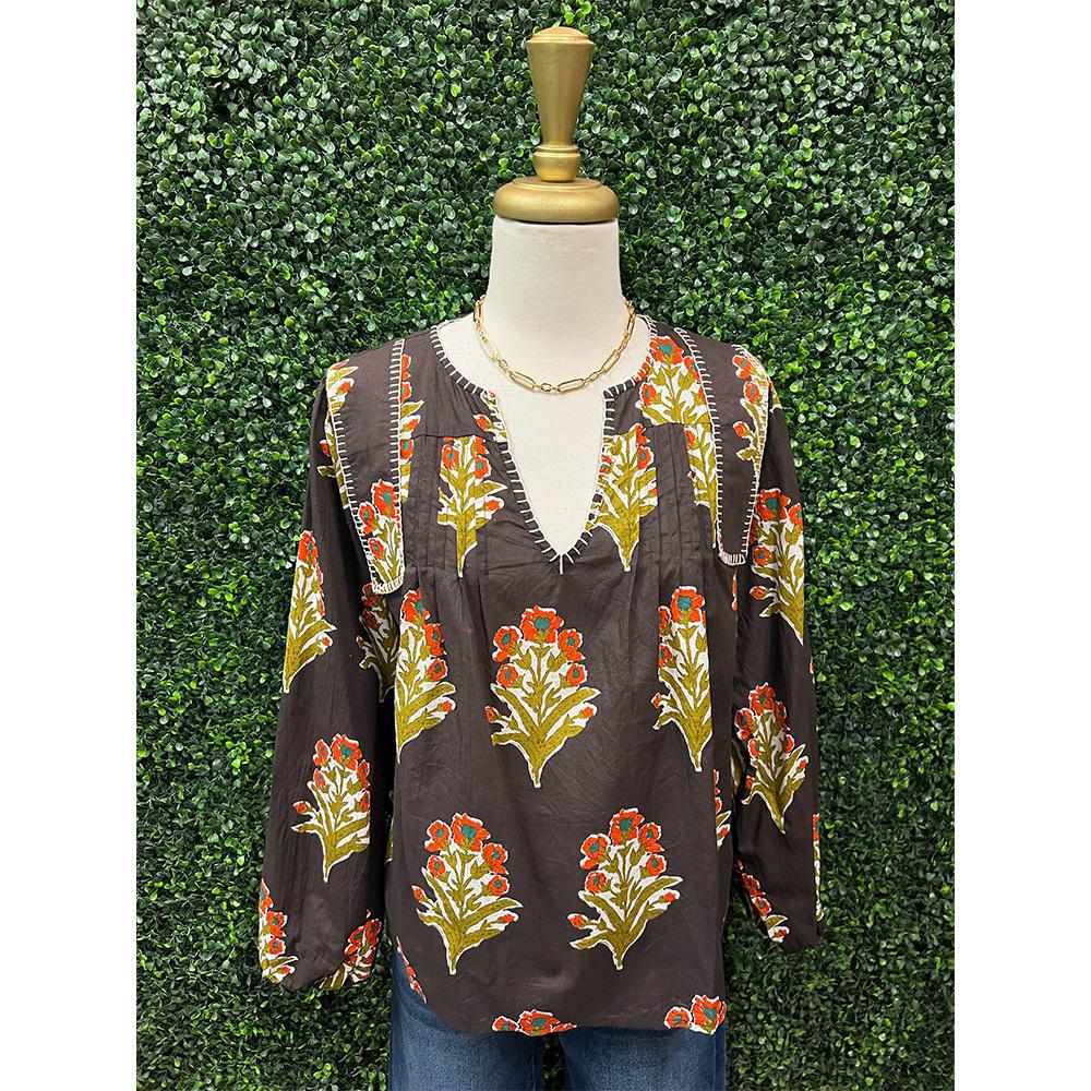 Caravine Floral Top