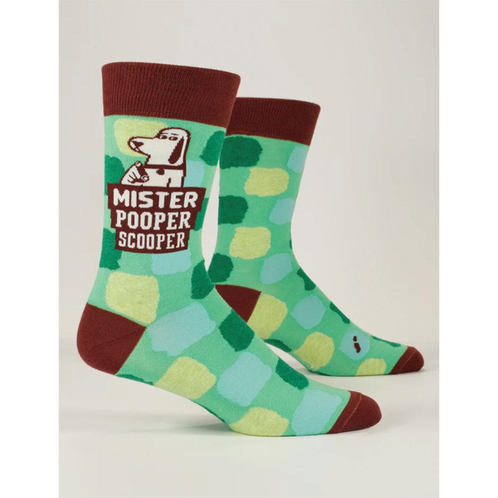 Mister Pooper Scooper M-Crew Socks