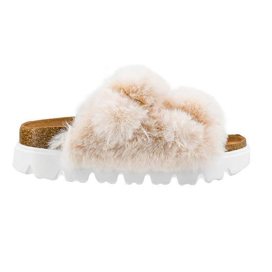 Hearsay Ivory Fur Corkys