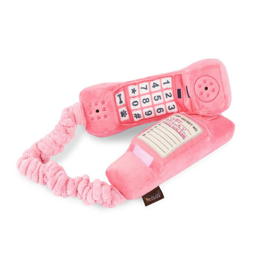 Pink Phone Dog Toy