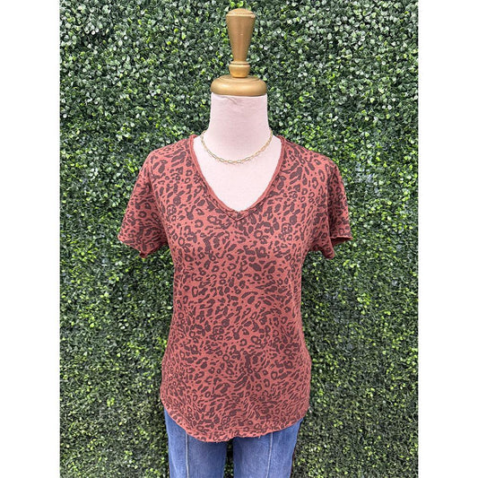Brown Leopard Vanya Tee