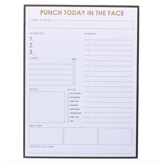 Punch Today Large Notepad