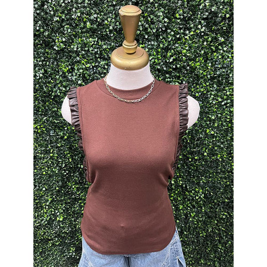 Shaved Chocolate Bridget Novelty Top