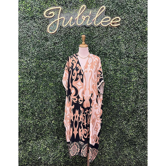 Esme Tan Print Dress