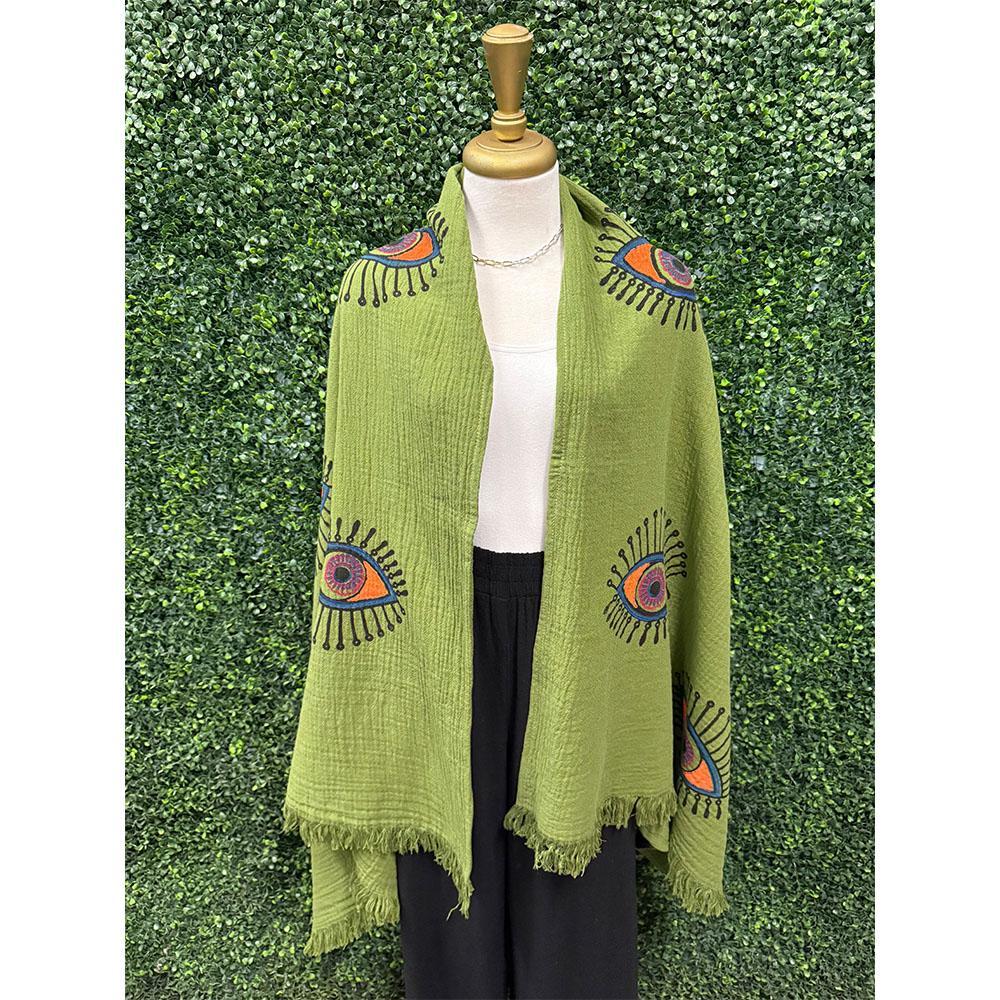 Painted Eye Scarf