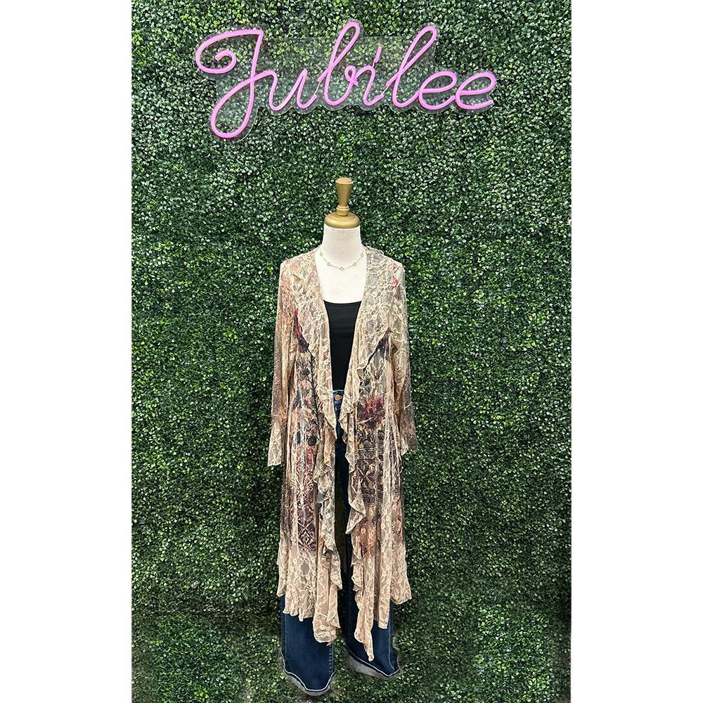 Britta Vintage Inspired Cardigan Duster