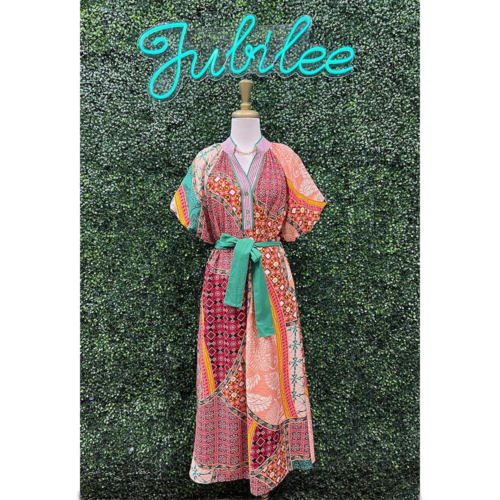 Emergale Patchwork Dress