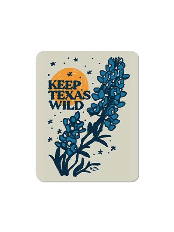 Keep Texas Wild Sticker