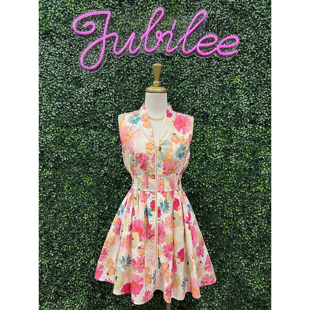 Anya Berry Floral Dress