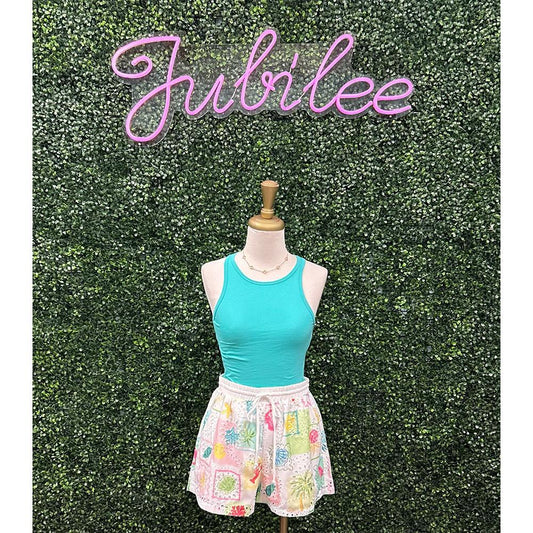 Beach Theme Lace Shorts