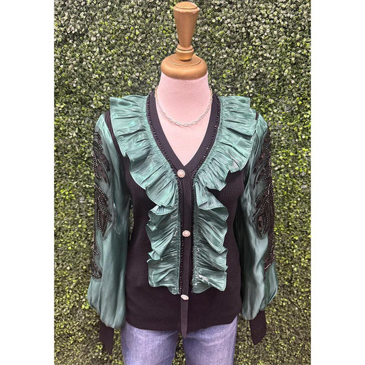 Anastasia Emerald Angelic Top