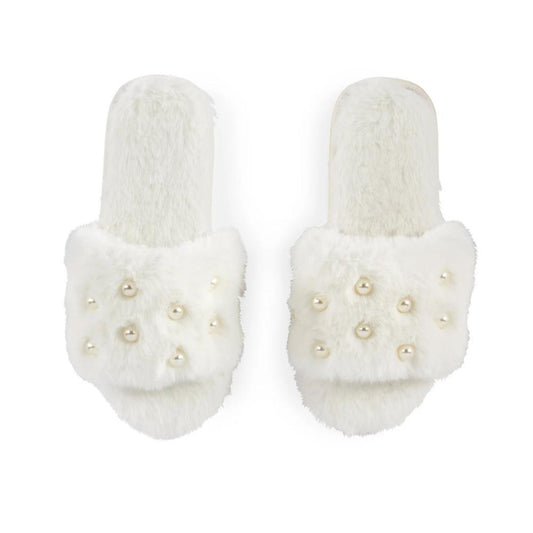Pearl Ivory Slippers
