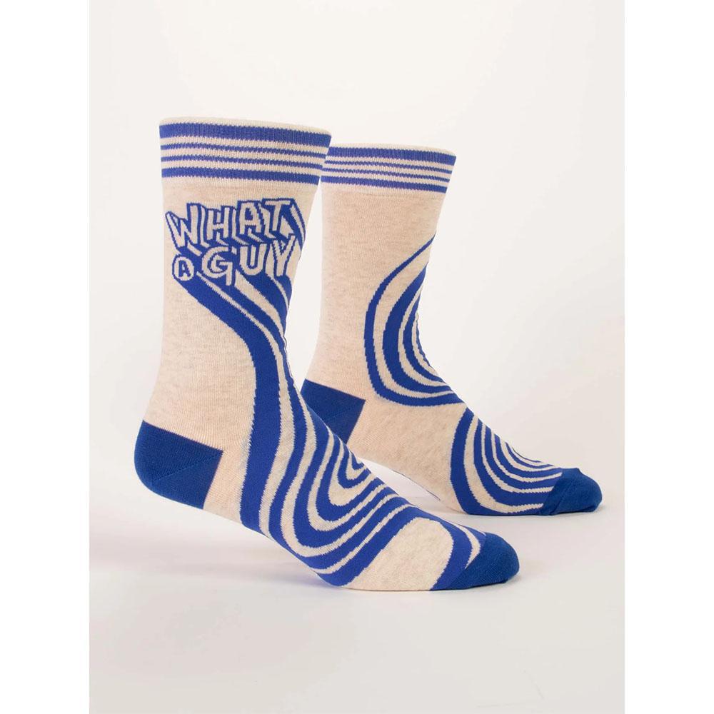 What A Guy Men's Crew Socks SW1000