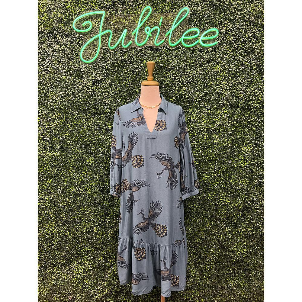 Harpreet Navy Dress