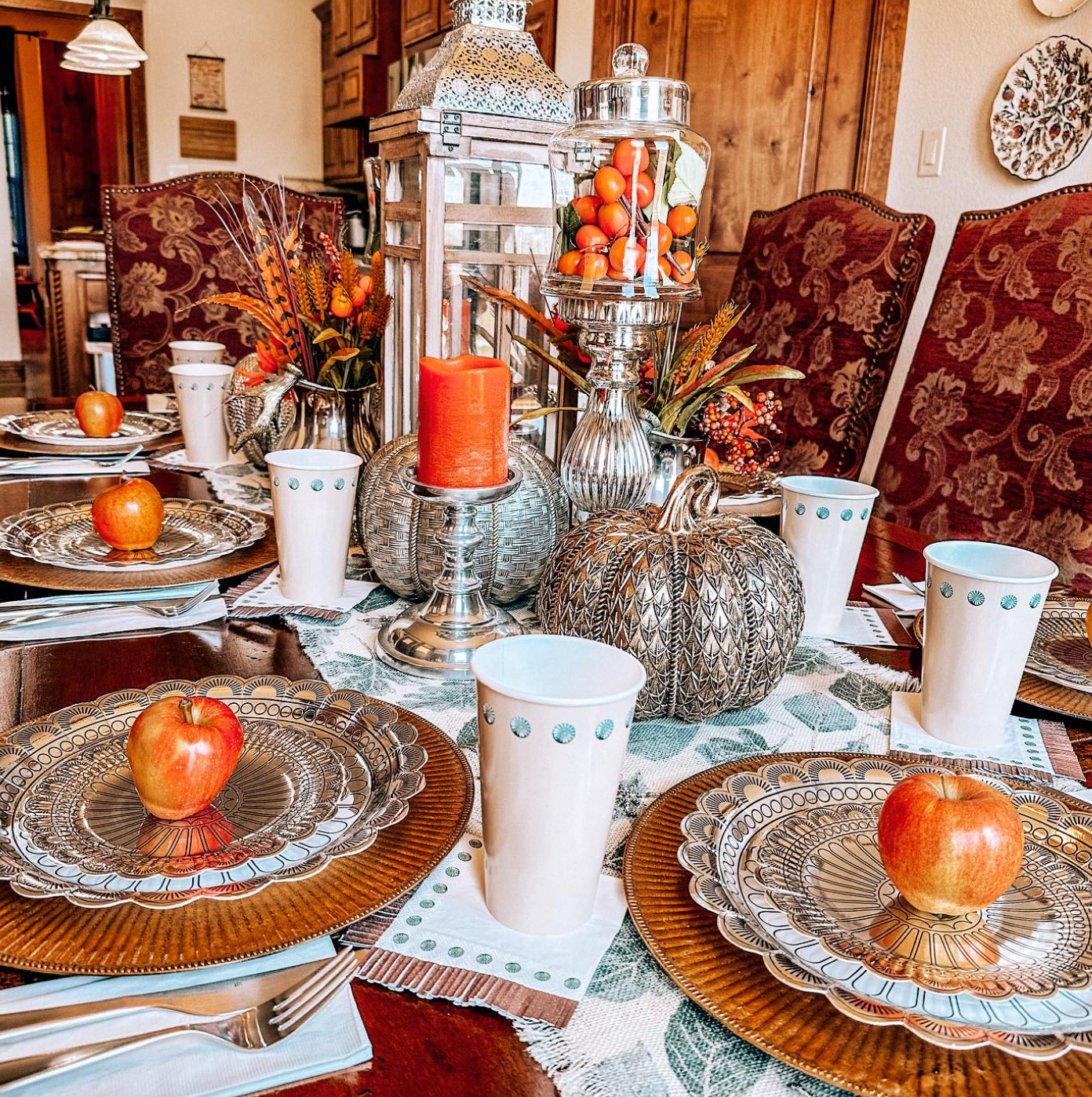 Silver Concho Party Plates