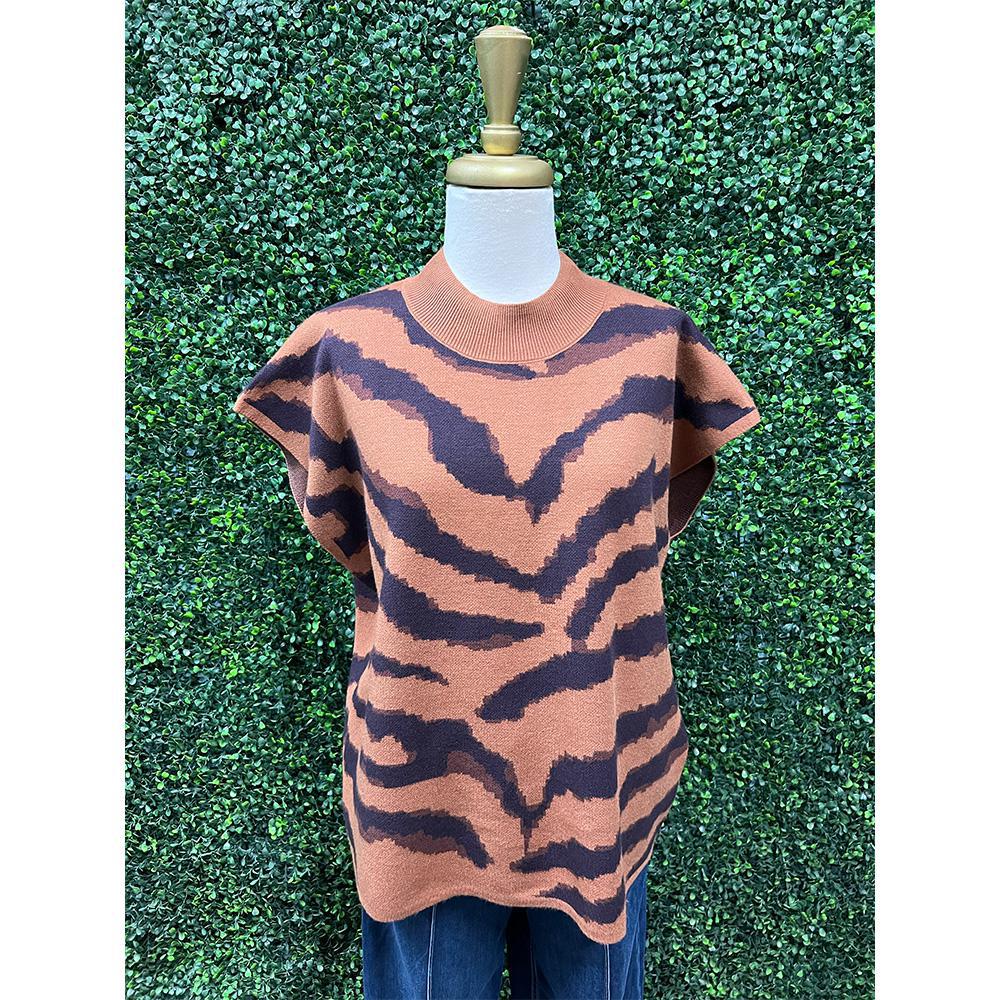 Inara Pattern Sweater Top