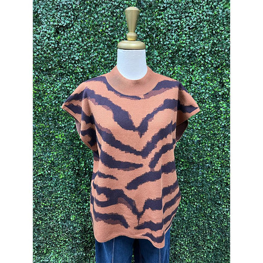 Inara Pattern Sweater Top