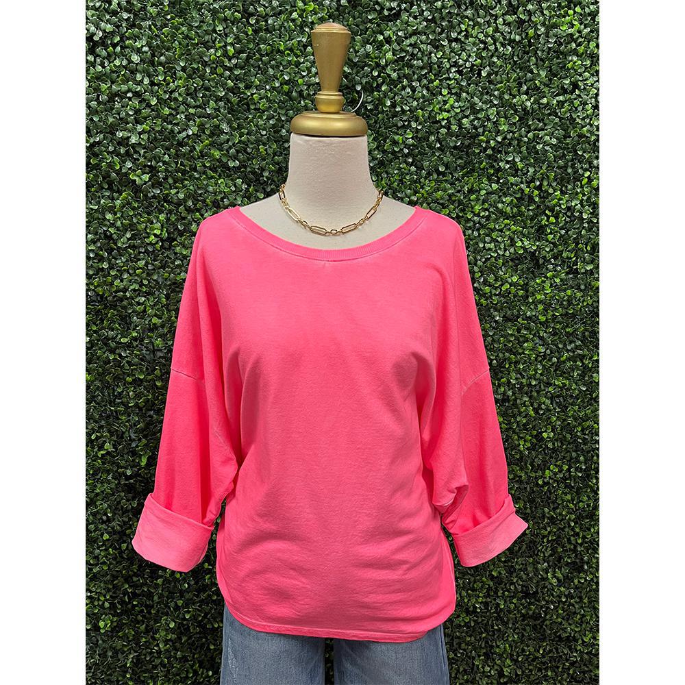 Neon Pink Sweatshirt