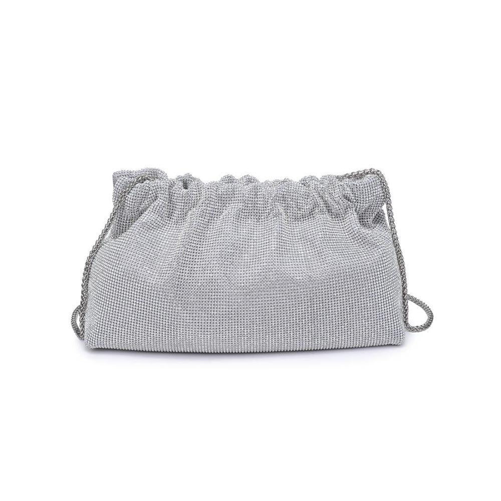 Silver Hazel Clutch