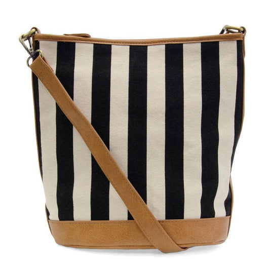 Awning Stripe Bucket Canvas Bag
