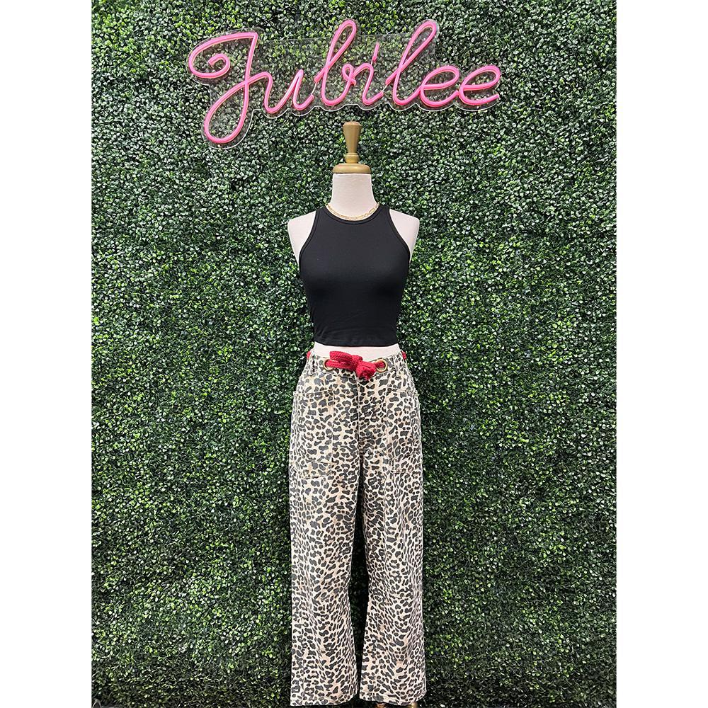 Mason Leopard Pants