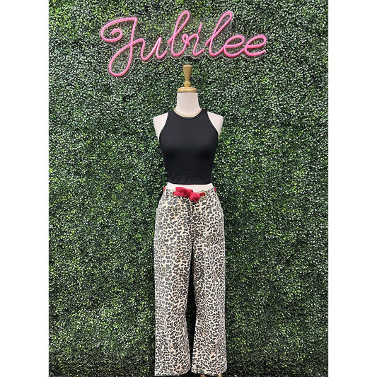 Mason Leopard Pants