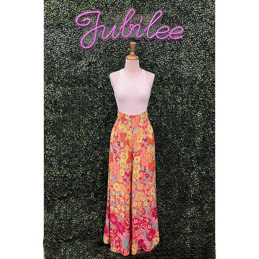 Lara Groovy Floral Pants