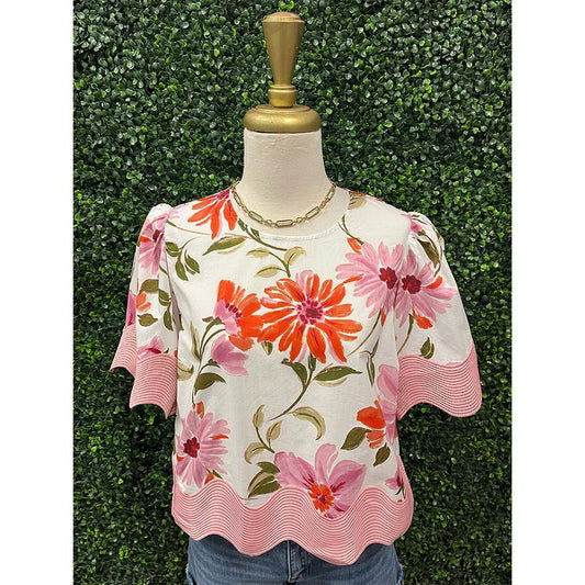 Mona Night Flower Top