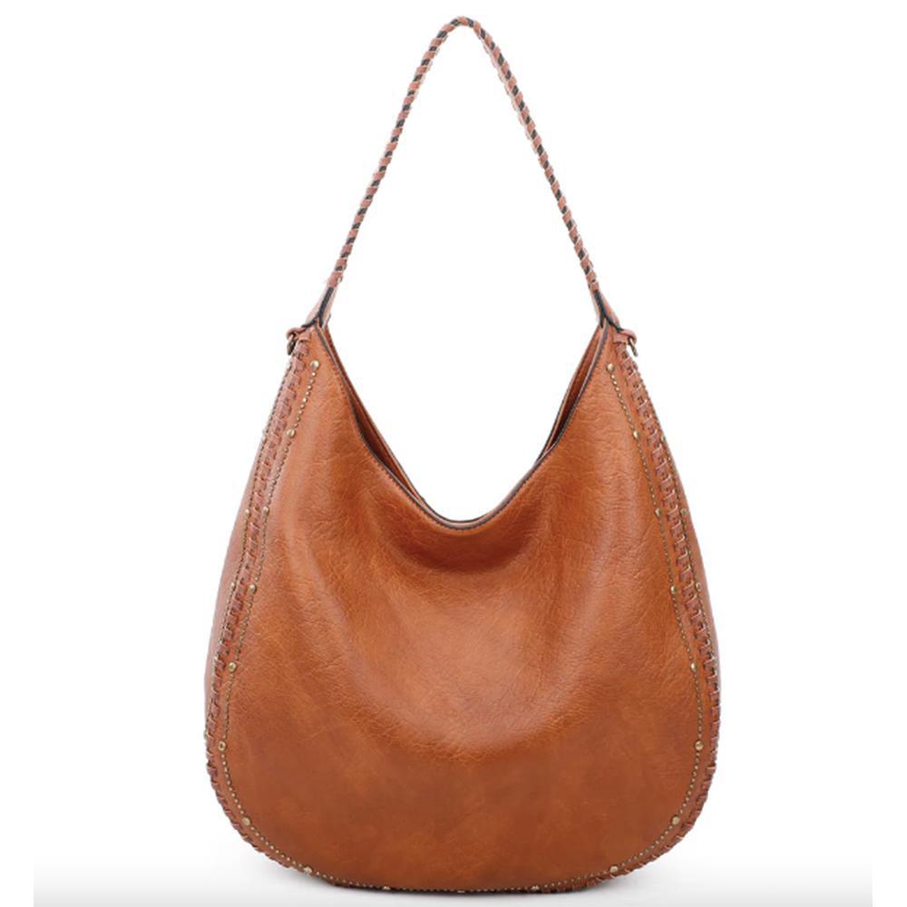 Memphis Hobo Cognac Tote