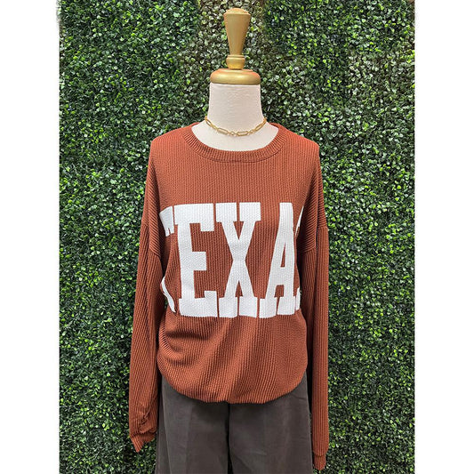 Brown Texas Sweatshirt