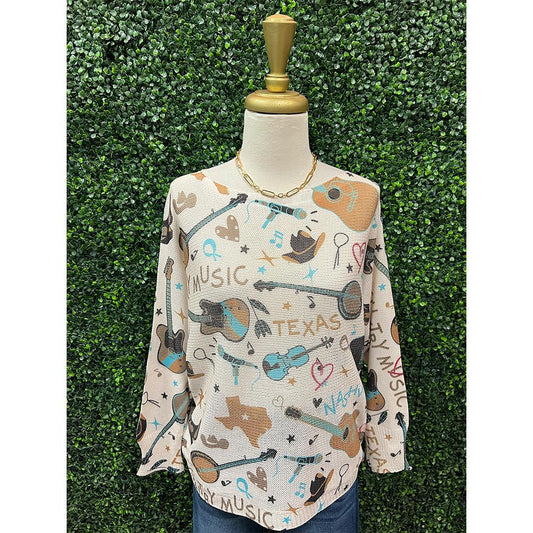 Grace Country Music Sweater