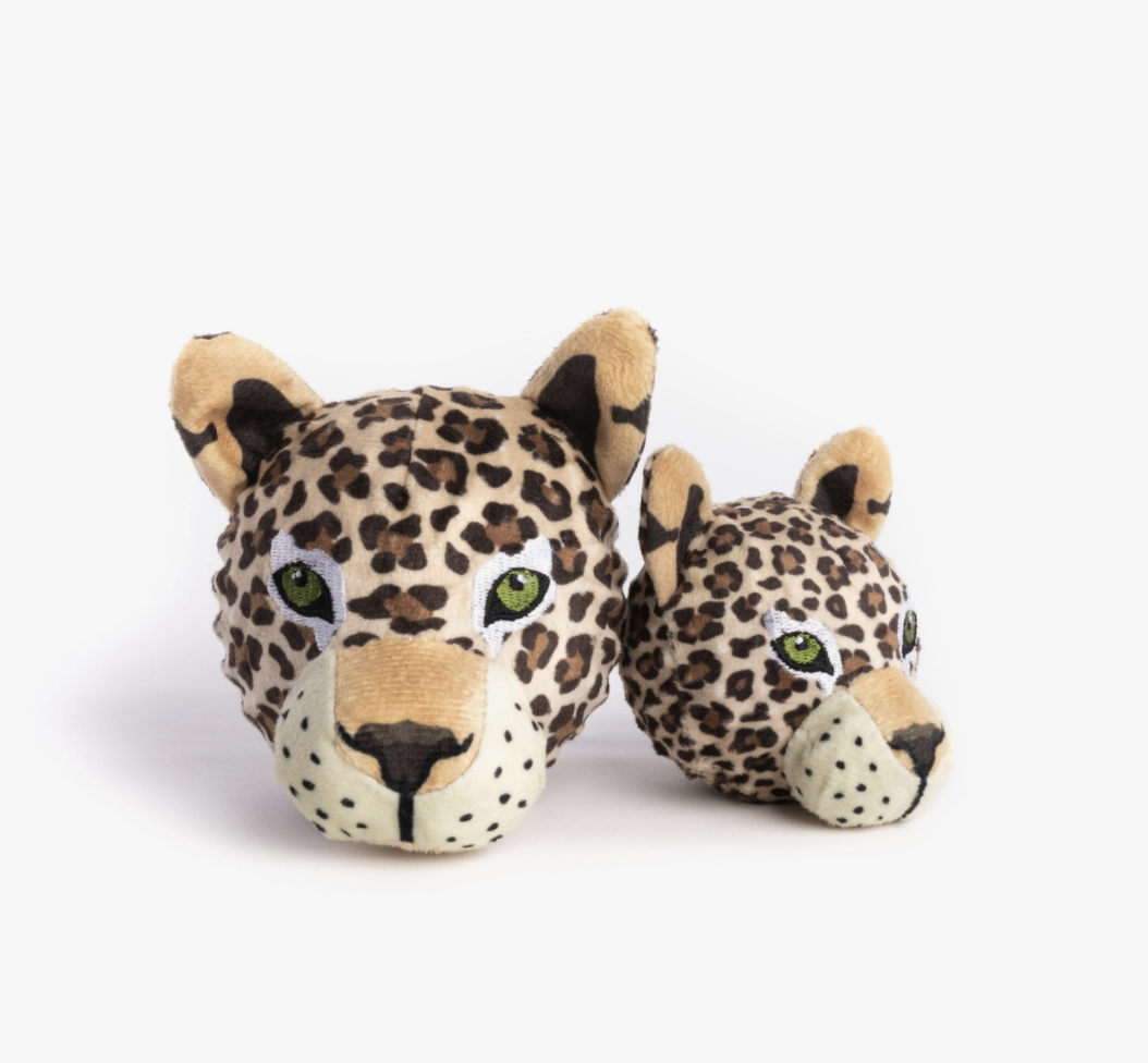Leopard FaBall Dog Toy FABDOG