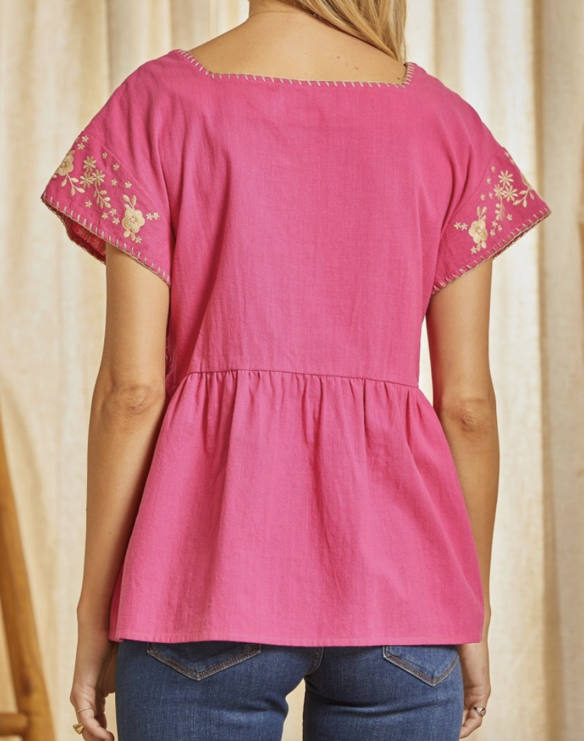 Bonnie Embroidered Blouse