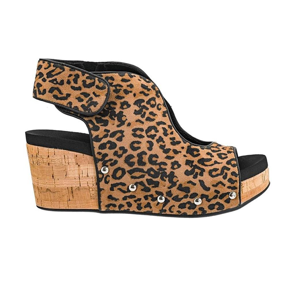 Frisky Leopard Corky's Wedge