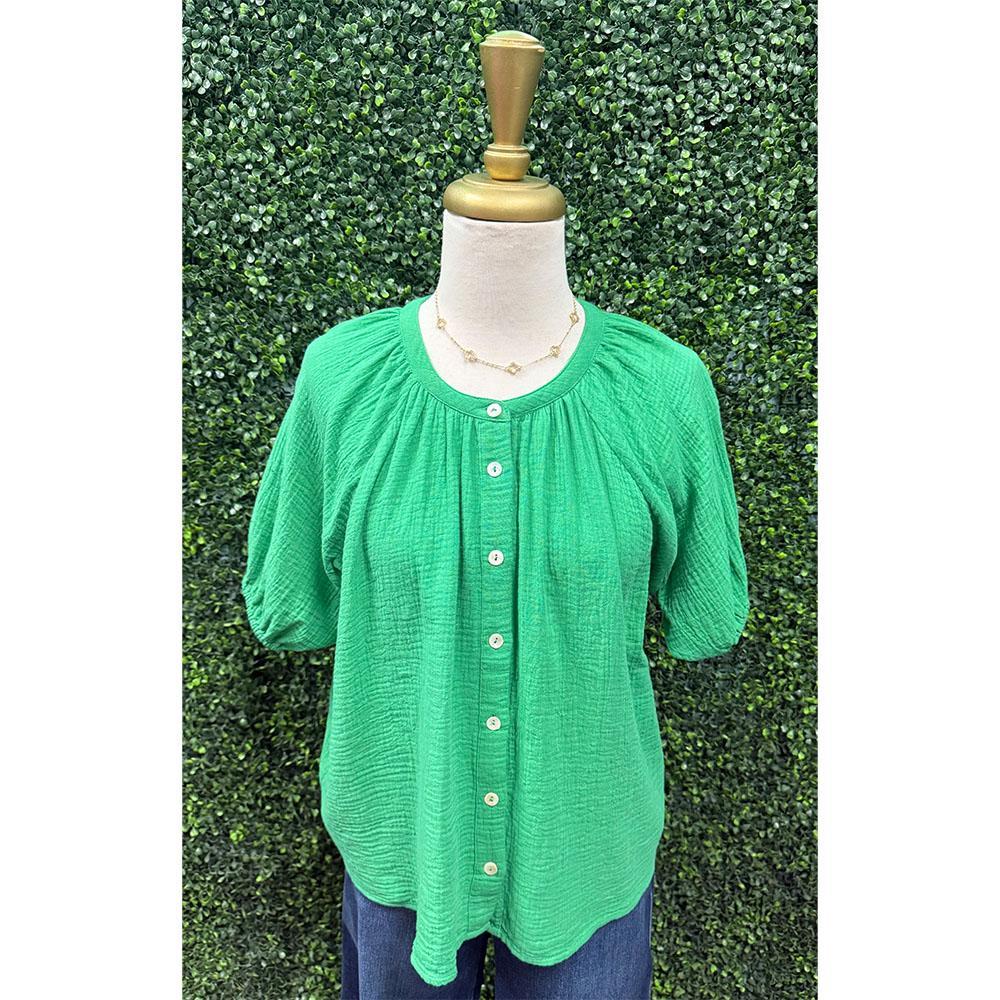 Elsbeth Green Top