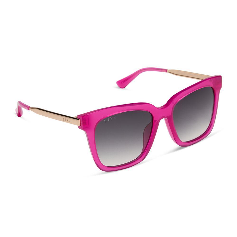 Bella Bright Tulip Gold + Grey Gradient Sunglasses