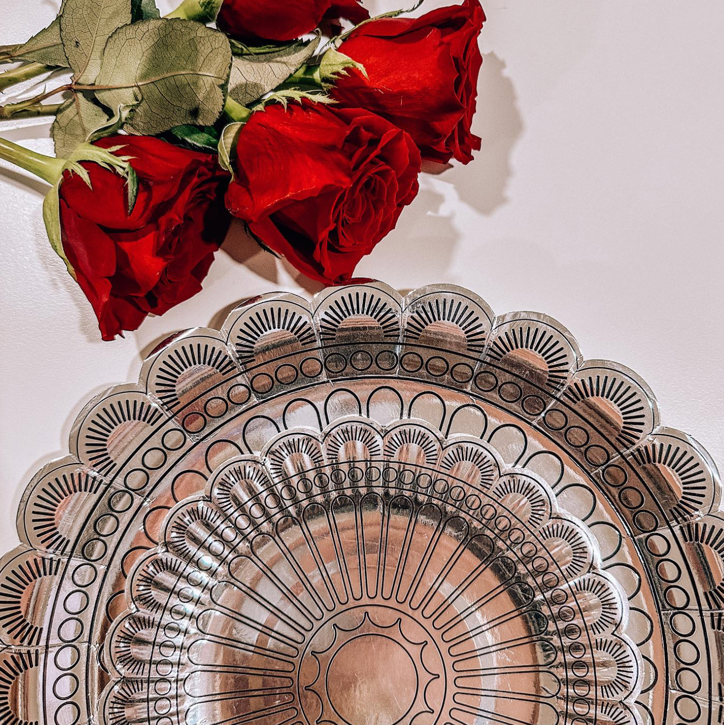 Silver Concho Party Plates