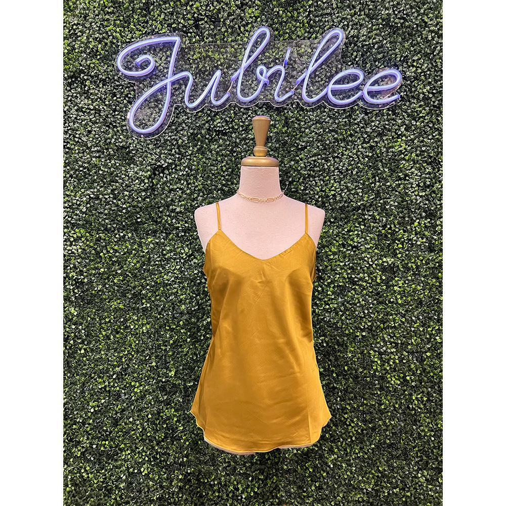 Curry Charmeuse Camisole