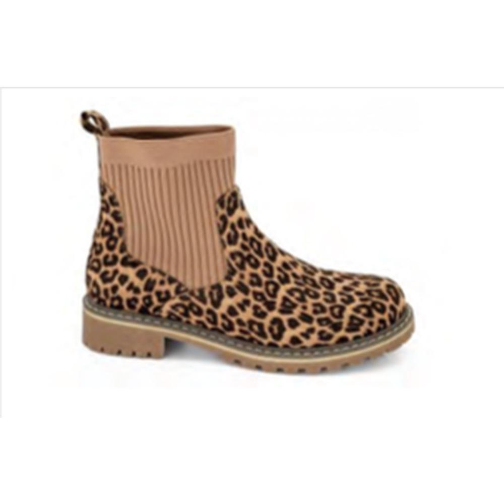 Cabin Fever Leopard Bootie